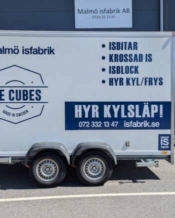 kylsläp med 2 axel för uthyrning